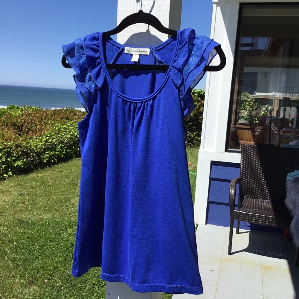 French Laundry Royal Blue Tank Size Small🔴